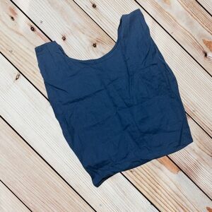 NWT ReUseIt navy durable hemp & organic cotton blend tote